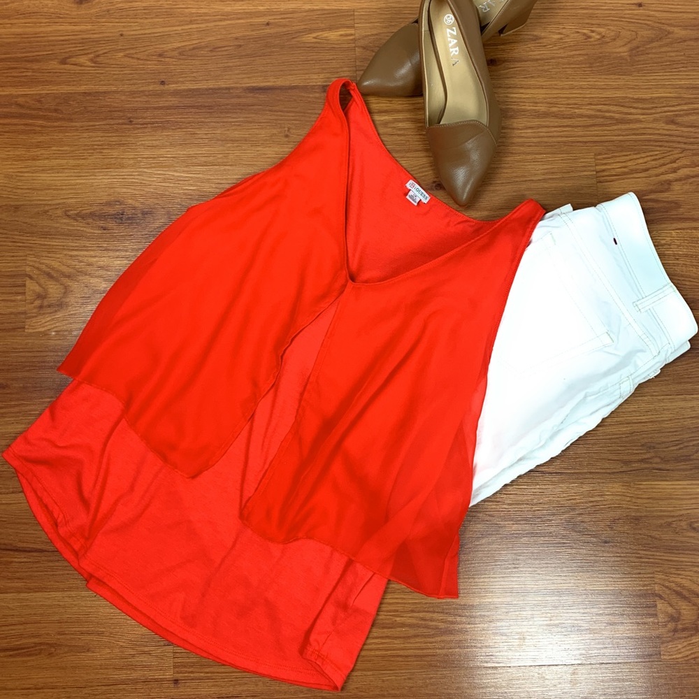 Guess Coral sleeveless blouse